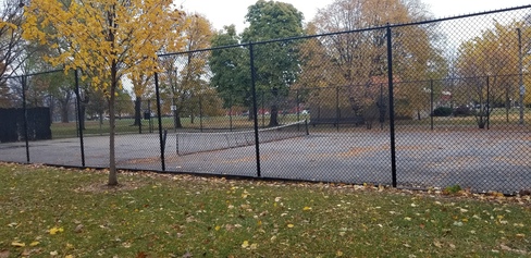 Hollywoodpark new tennis court