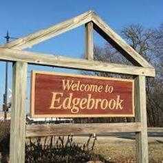 Add Welcome to Edgebrook Signs