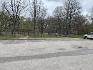Accessible Ramps from the Nature Center parking lot to the entrance