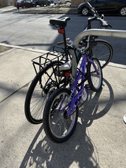 Bike Racks at Peterson School