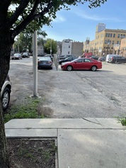 Curbs, parkway and sidewalks for east side of 1300 block of North Moorman